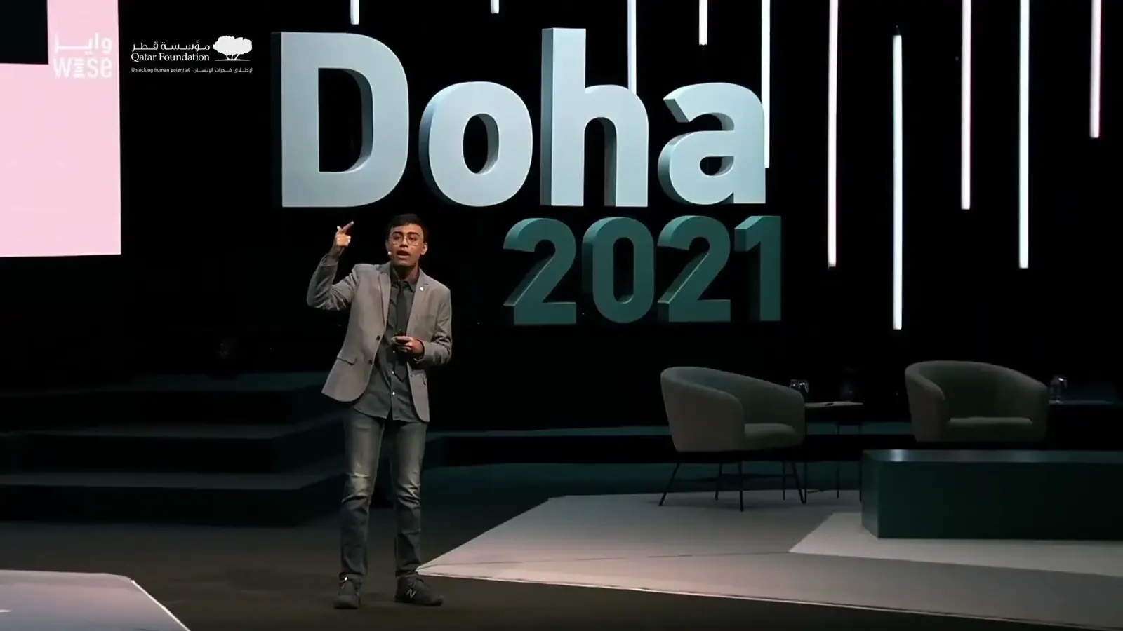 Tanmay Bakshi at WISE Summit, Doha
