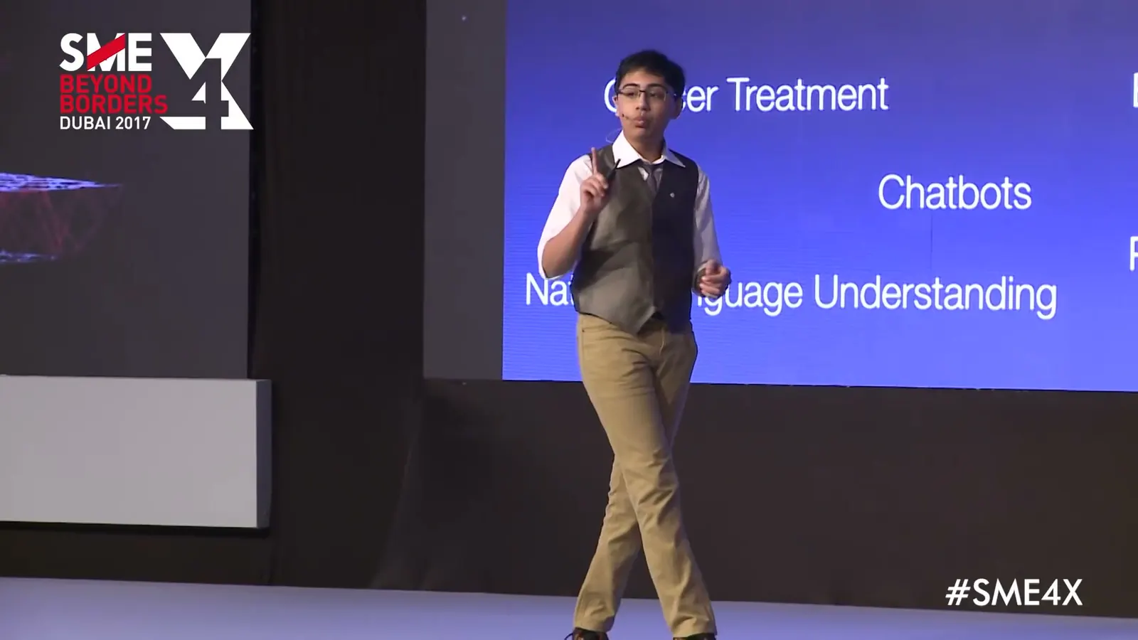 Tanmay Bakshi at SME Beyond Borders, Dubai