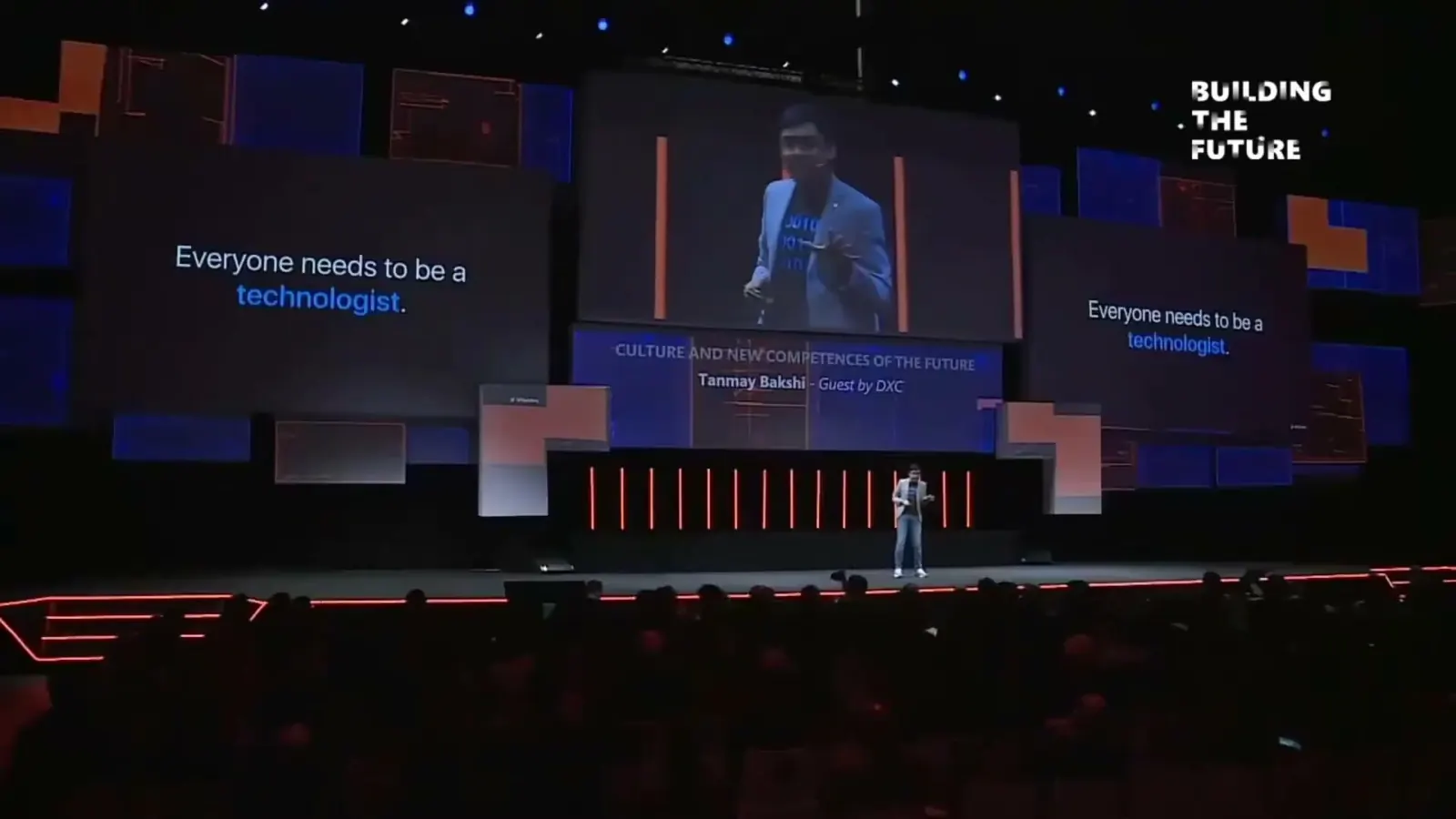 Tanmay Bakshi at Building the Future, Lisbon